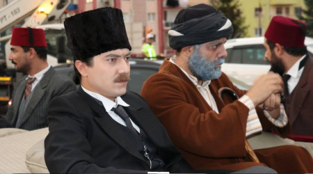 Atatürk'ün Sivas'a gelişi temsili olarak canlandırıldı