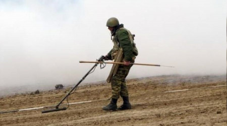 Azerbaycan'da mayın patlaması sonucu 1 asker şehit oldu