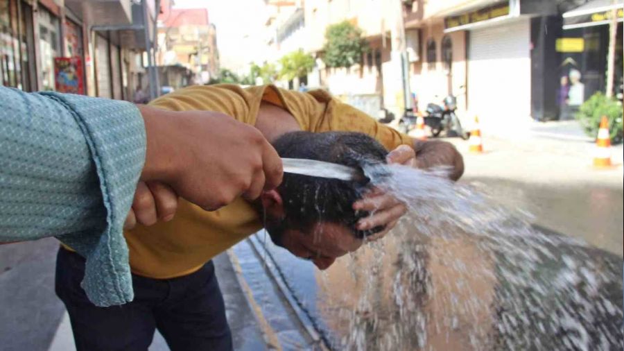 Cizre'de ar scaklar hayat olumsuz etkiledi