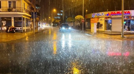 Düzce'ye 2 günde 213.1 kilogram yağış düştü