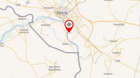 Edirne'de 2.5 büyüklüğünde deprem yaşandı