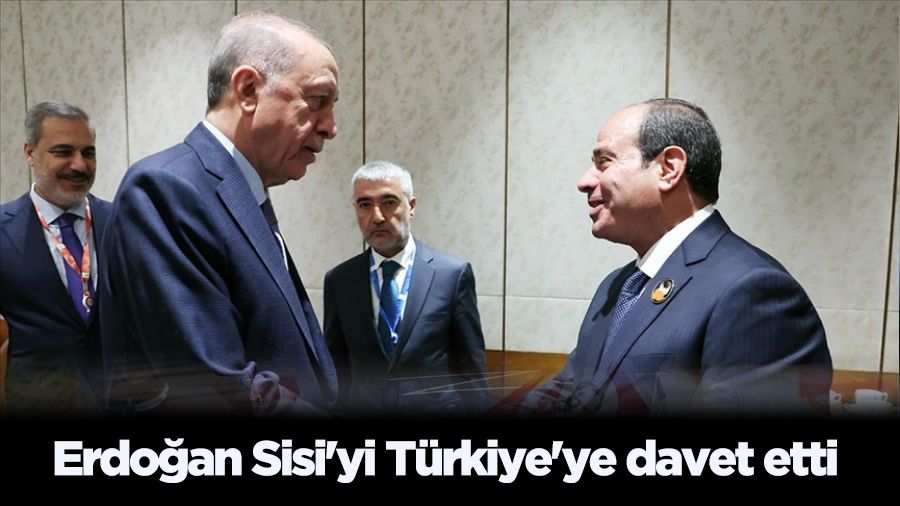 Erdoan Sisi'yi Trkiye'ye davet etti