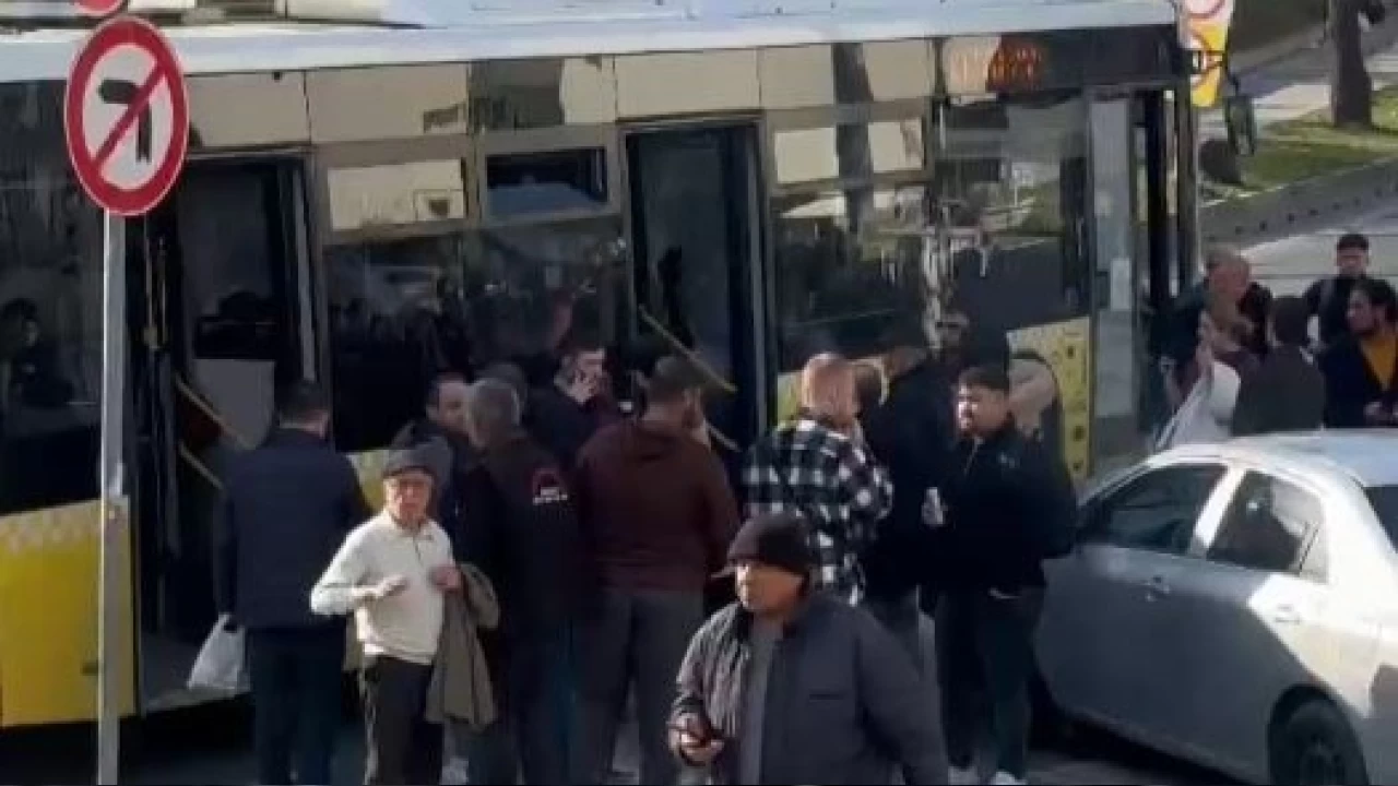 Esenler'de İETT otobüsüne ateş açıldı