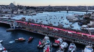 Filistin'e destek eylemi sona erdi