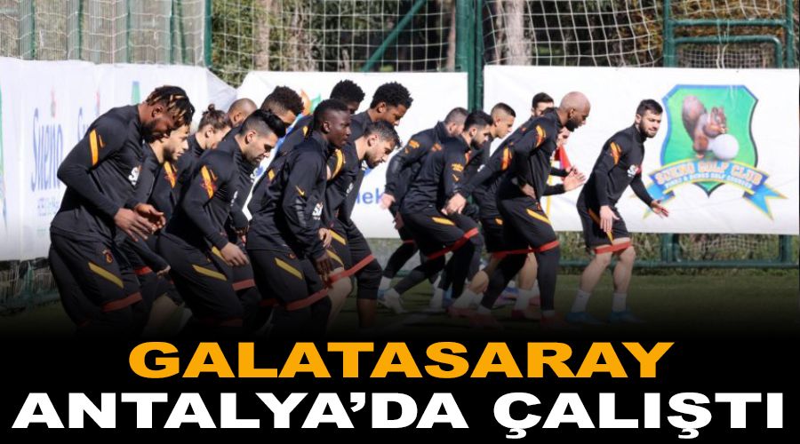 Galatasaray Antalya'da alt