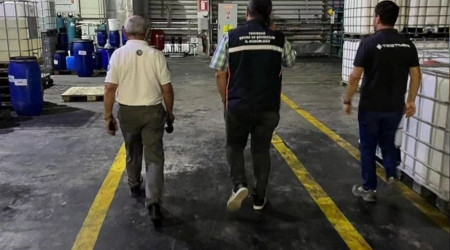İlçede kötü koku ihbarı ekipleri alarma geçirdi