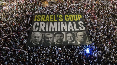 İsrailliler yine sokaklara indi