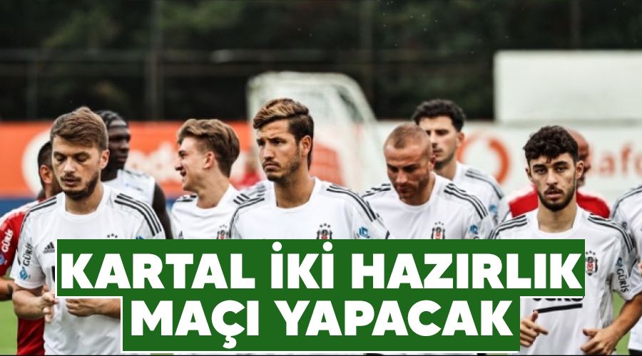 Kartal iki hazırlık maçı yapacak