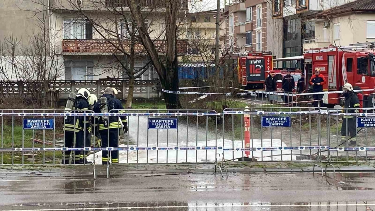 Kocaeli'nde metan gaz tekrar alevlendirildi