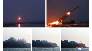 Kuzey Kore'den uzun menzilli füze tatbikatı