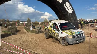 Rampada, çamurda sınırları zorladılar