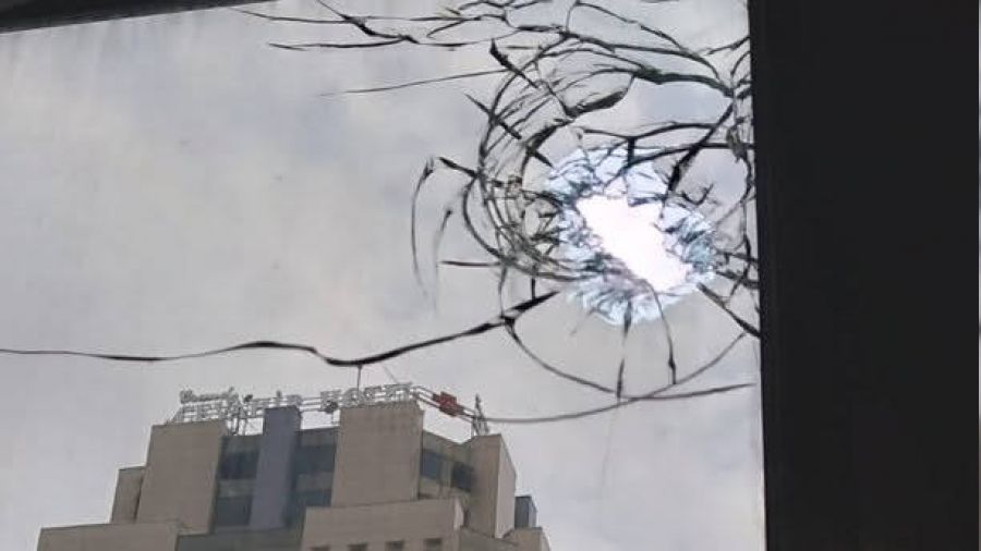 Şişli'de MESAM'ın bulunduğu kata mermi isabet etti