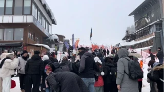 Sömestr tatilinde Uludağ'a büyük ilgi: Pistler hınca hınç doldu