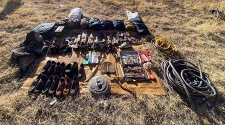 Tuncel'de silah ve mühimmat ele geçirildi