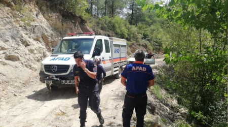 Uçurumdan düşen adam hayatını kaybetti