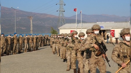 50 komando dualarla Suriye'ye gönderildi