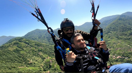 Engelli bireyler için yamaç paraşütü