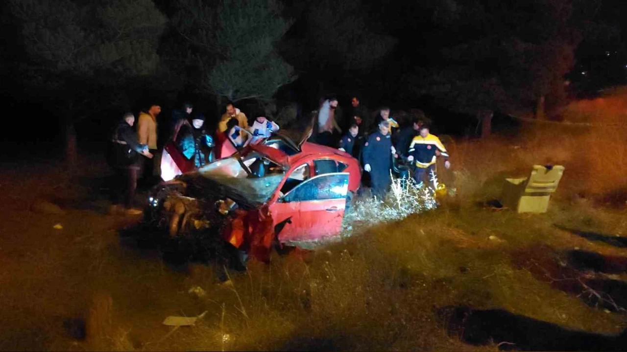 Erzurum'da trafik kazas: 1 l, 3 yaral