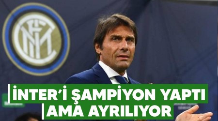 Inter'i ampiyon yapt ama ayrlyor