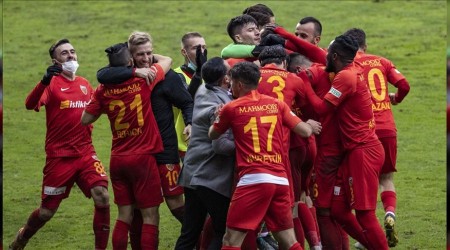 Kayserispor ikinci devreye iyi balad 