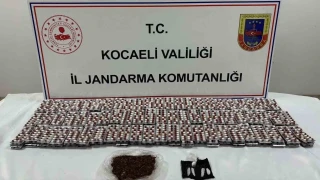 Kocaeli'de 3 kilo bonzai ve 5 bin hap ele geçirildi