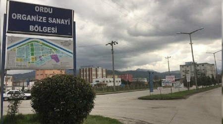 Ordu Ünye Organize Sanayi Bölgesi modernleşiyor