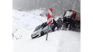 Sinop'ta nisan kar hayat olumsuz etkiledi