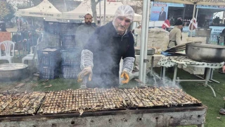 Tekirdağ'da hamsi izdihamı