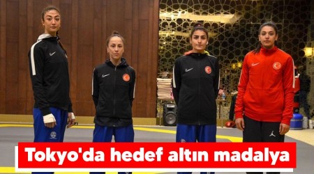 Tokyo'da hedef altın madalya