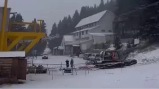 Uludağ'da kar yağışı etkisini gösterdi