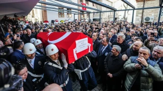 Yalova'da şehit olan Pehlivan son yolculuğuna uğurlandı