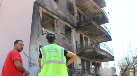 Yangın bölgesinde 804 abonenin su borcu silindi