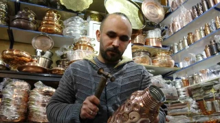 Yeni model bakır su mataraları büyük rağbet görüyor