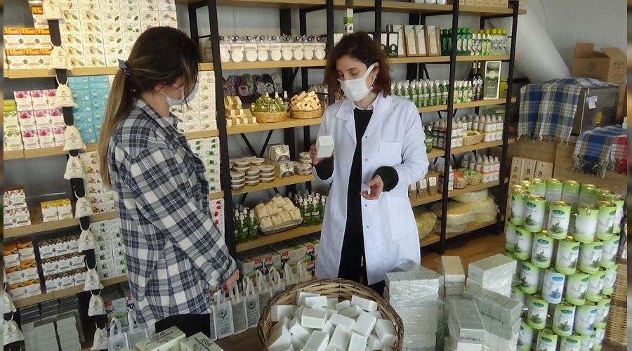 Zeytinyağlı sabuna yurt dışında ilgi arttı