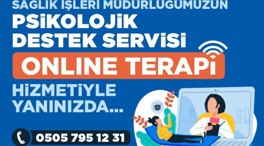 Bayrampaşa Belediyesi'nden online terapi hizmeti