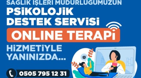 Bayrampaşa Belediyesi'nden online terapi hizmeti