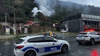 Beşiktaş'ta korkutan yangın