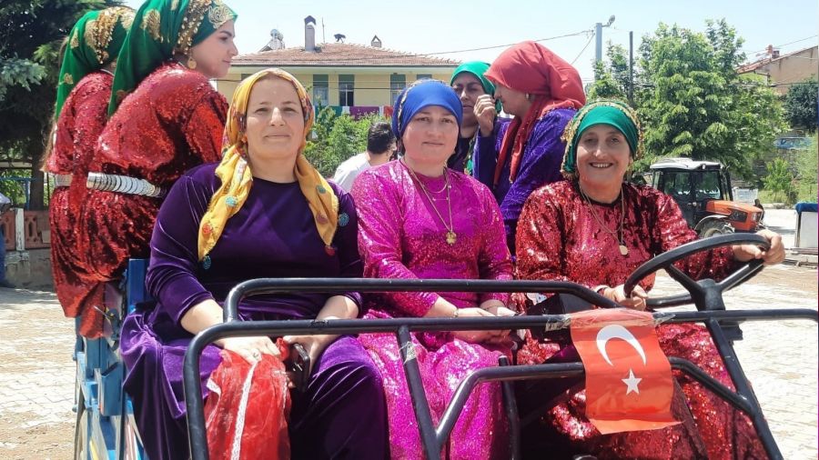 Böyle düğün konvoyu görülmedi