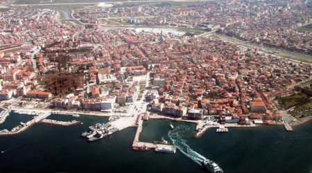 Çanakkale merkezde icradan satılık tarım arazisi