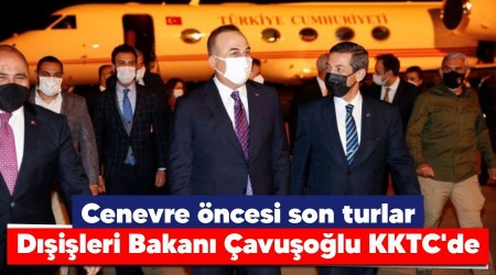 Cenevre ncesi son turlar, Dileri Bakan avuolu KKTC'de 