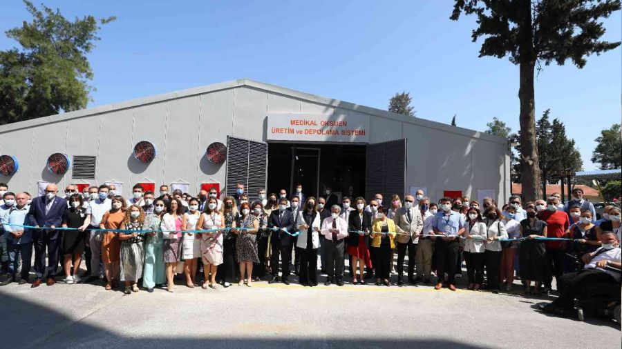 DEÜ, kendi Oksijen Üretim Merkezini kurdu