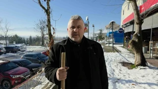 Düzce'nin "dronlu muhtarı" iş başında