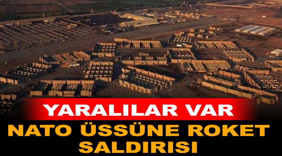 Irak'ta NATO üssüne roket saldırısı