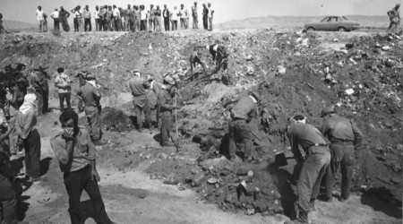 Rumlar tarafından Muratağa-Sandallar ve Atlılar'da katledilen Kıbrıslı Türkler anıldı