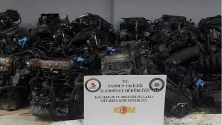 Samsun'da 5 milyonluk kaçak motor operasyonu