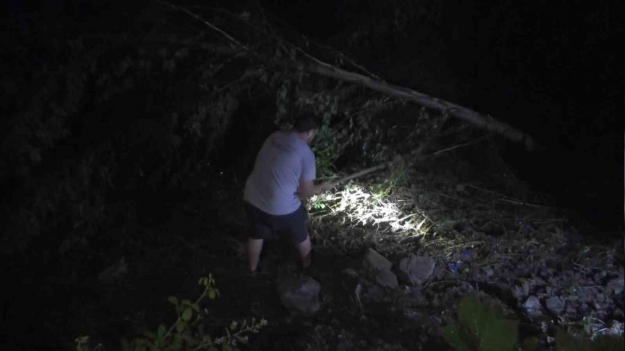 Samsun'da engelli kadın selde kayboldu