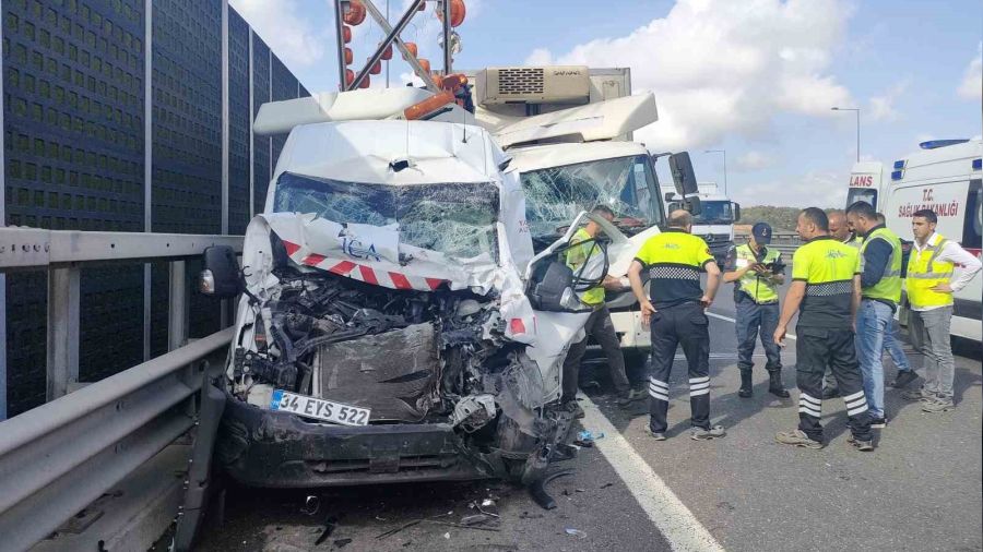 Yavuz Sultan Selim Köprüsü'nde kaza