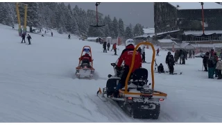 Yılbaşında turistlerin gözdesi Uludağ oldu