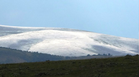 Ardahan'da dağlar beyaza büründü