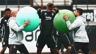 Beşiktaş kondisyon ve taktik çalıştı